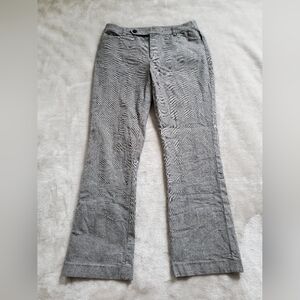 Lauren Ralph Lauren Adella Plaid Dress Pants Sz 6 30x28